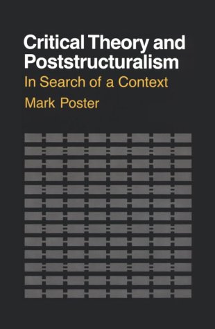 Book cover for Critical Theory and Poststructuralism