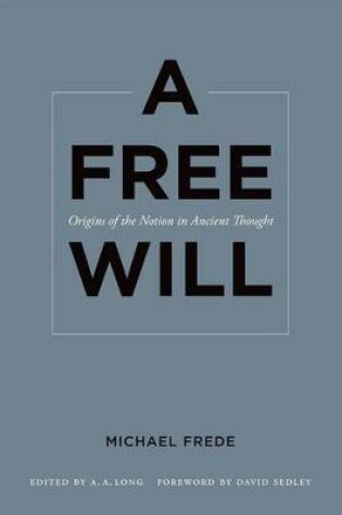 Cover of A Free Will