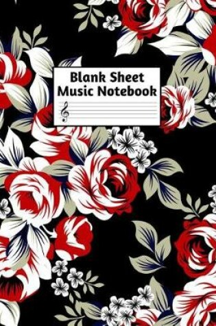 Cover of Blank Sheet Music Notebook