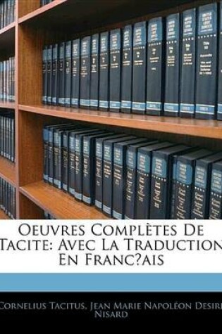 Cover of Oeuvres Compltes de Tacite