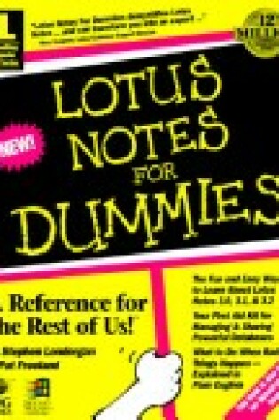 Cover of Lotus Notes 3.0/3.1 For Dummies
