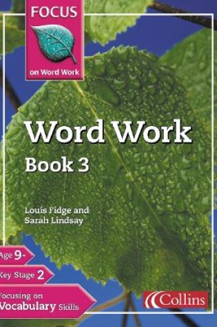 Cover of Word Work Book 3