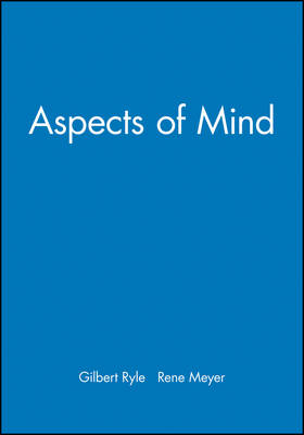 Book cover for Aspects of Mind