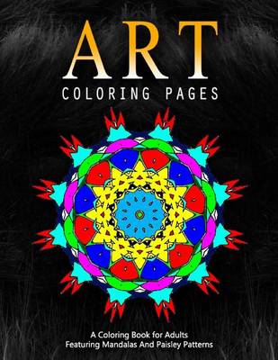 Book cover for ART COLORING PAGES - Vol.10