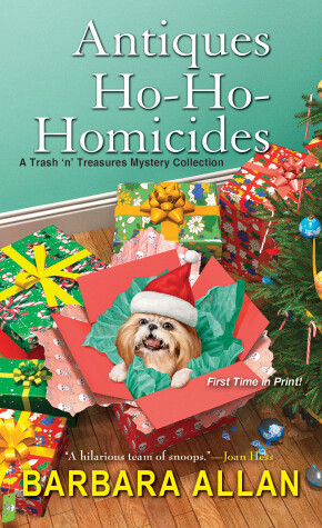 Book cover for Antiques Ho-Ho-Homicides