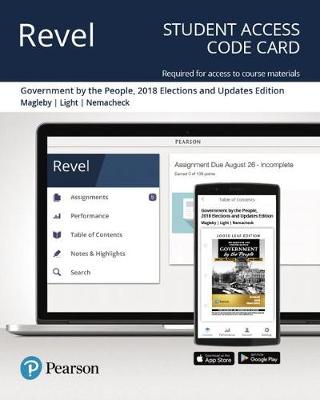 Book cover for Revel for Government by the People, 2018 Elections and Updates Edition -- Access Card