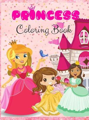 Book cover for Princess Coloring Book