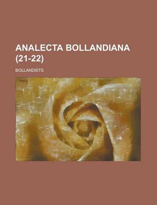 Book cover for Analecta Bollandiana (21-22 )