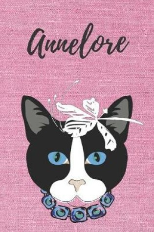 Cover of personalisiertes Notizbuch Katze / Journal / Malbuch / Tagebuch / Kritzelbuch / DIN A5 / Geschenk Annelore