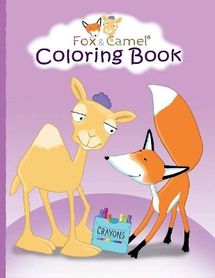 Book cover for Fox and Camel Coloring Book