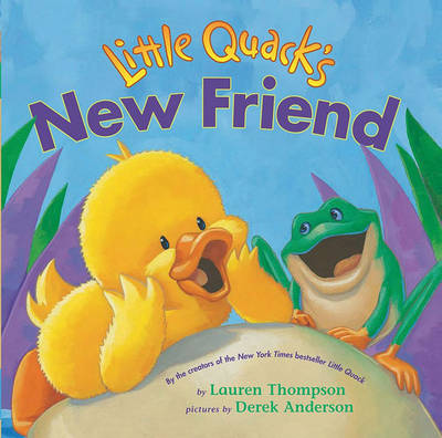 Book cover for Little Quack's New Friend