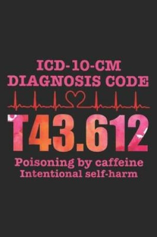 Cover of ICD-10-CM Diagnosis Code T43.612 Poisoning By Caffeine poisoning by caffeine intentional self-harm