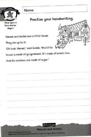 Cover of Literacy Edition Storyworlds Stage 9, Once Upon A Time World, Workbook