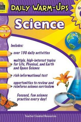 Cover of Daily Warm-Ups: Science Grade 6