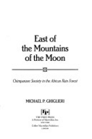 Cover of East of the Mountains of the Moon