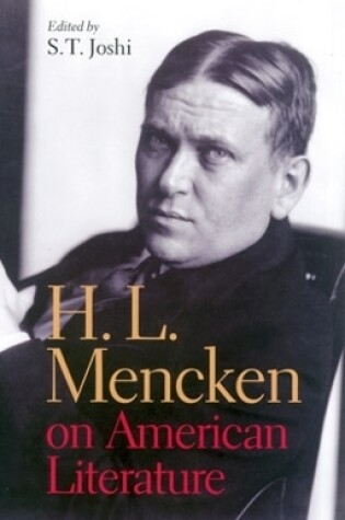 Cover of H. L. Mencken on American Literature