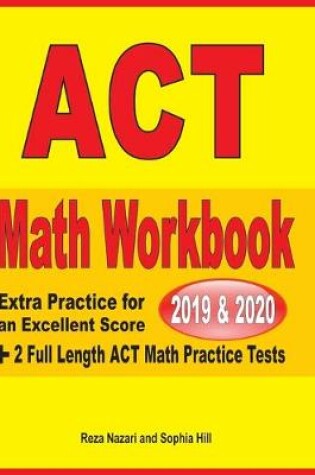 Cover of ACT Math Workbook 2019 & 2020