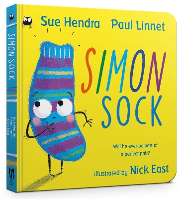 Book cover for Simon Sock Board Book