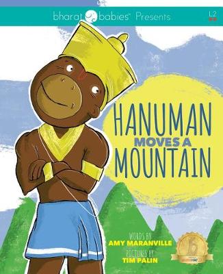 Book cover for Hanuman Moves a Mountain