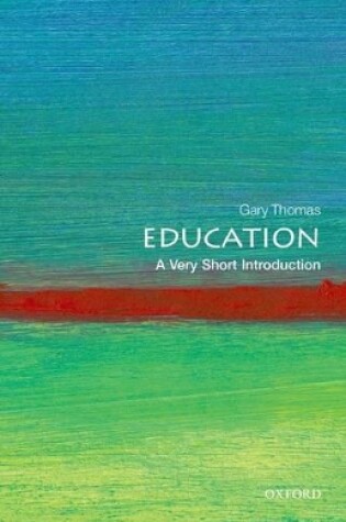 Cover of Education: A Very Short Introduction