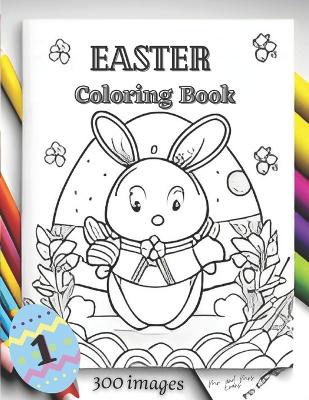 Book cover for Easter Coloring Book