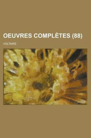 Cover of Oeuvres Completes (88 )