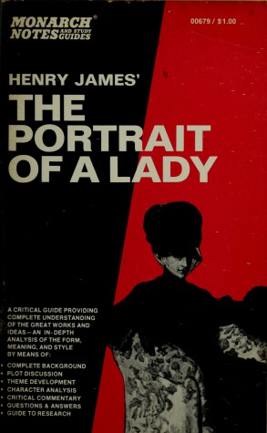 Book cover for Henry James' "Portrait of a Lady"