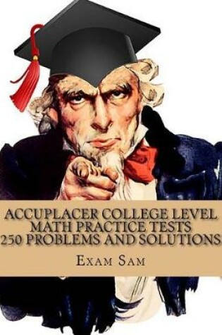 Cover of Accuplacer College Level Math Practice Tests