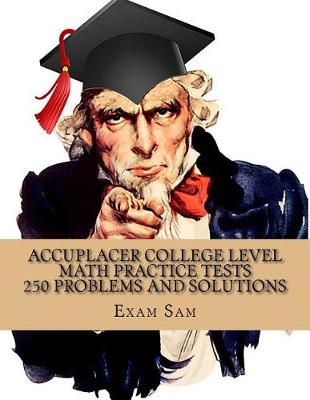 Book cover for Accuplacer College Level Math Practice Tests