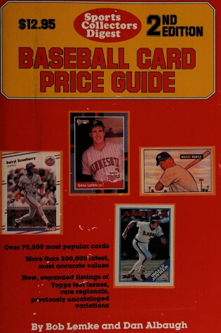Cover of Sports Collectors Digest Baseball Price Card Guide