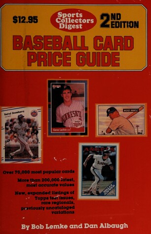 Book cover for Sports Collectors Digest Baseball Price Card Guide