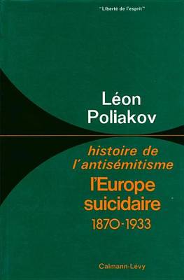 Book cover for L'Europe Suicidaire