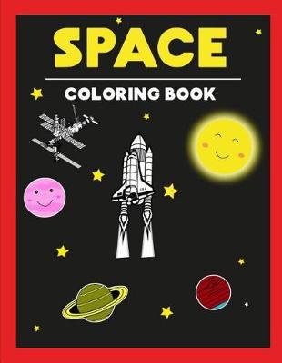 Book cover for Space Coloring Book