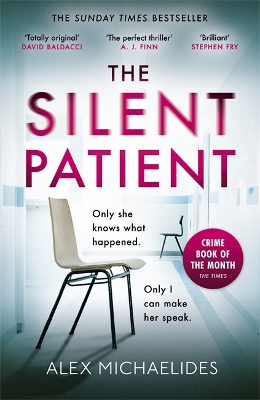 Book cover for The Silent Patient