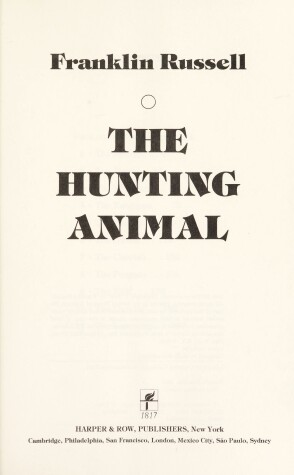 Book cover for Hunting Animal