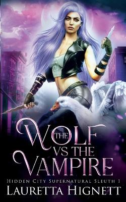 Book cover for The Wolf Vs The Vampire