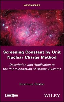 Book cover for Screening Constant by Unit Nuclear Charge Method