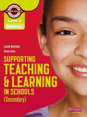 Book cover for Level 3 Diploma Supporting teaching and learning in schools, Secondary, Candidate Handbook