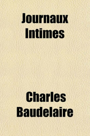 Cover of Journaux Intimes
