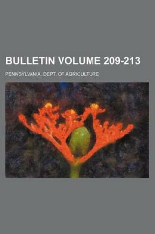 Cover of Bulletin Volume 209-213