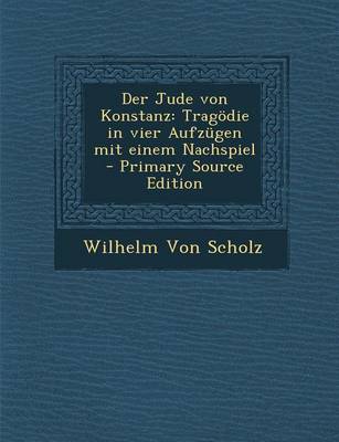 Book cover for Der Jude Von Konstanz