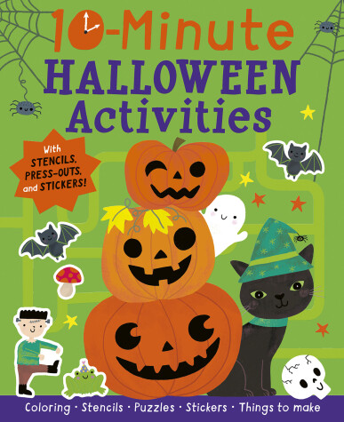 Book cover for 10-Minute Halloween Activities