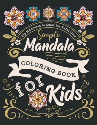 Book cover for Big Mandalas to Color for Relaxation