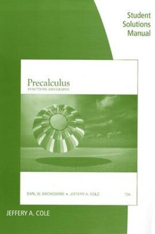 Cover of Student Solutions Manual for Precalculus: Functions and Graphs