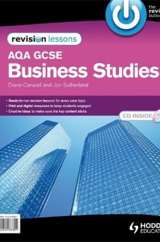Cover of AQA GCSE Business Studies Revision Lessons + CD