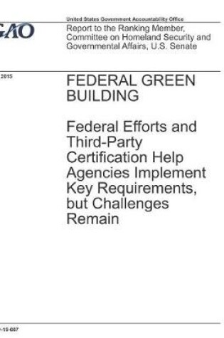 Cover of Federal Green Building