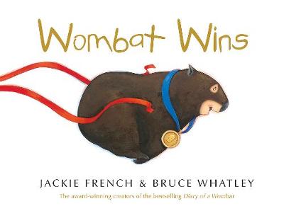 Book cover for Wombat Wins