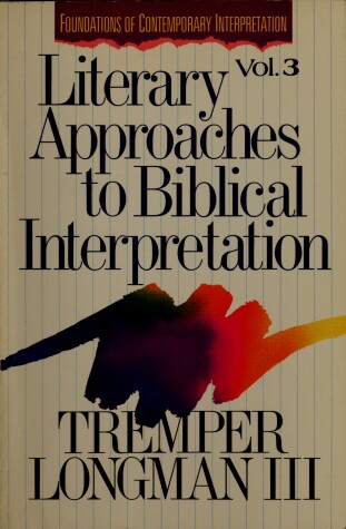 Book cover for Literary Approach Bible Interpretation