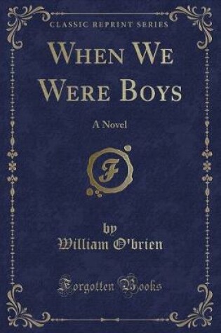 Cover of When We Were Boys