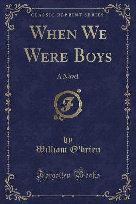 Book cover for When We Were Boys